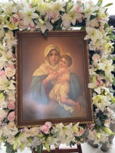 Enthronement of the Blessed Mother