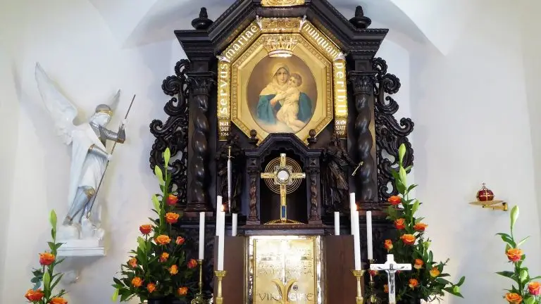 background image of the header of Adoration in the Original Shrine