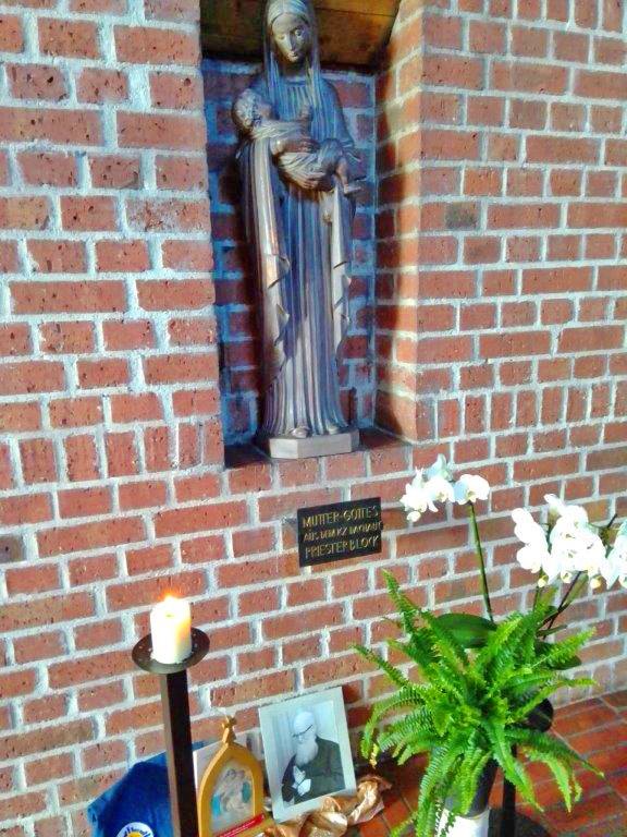 image of Our Lady in Dachau concentration camp